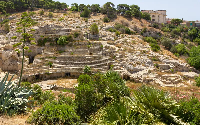 Cagliari, o seu anfiteatro e mosaicos esplêndidos