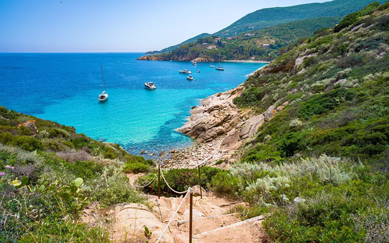 Cala Cannelle, Isla del Giglio, Toscana