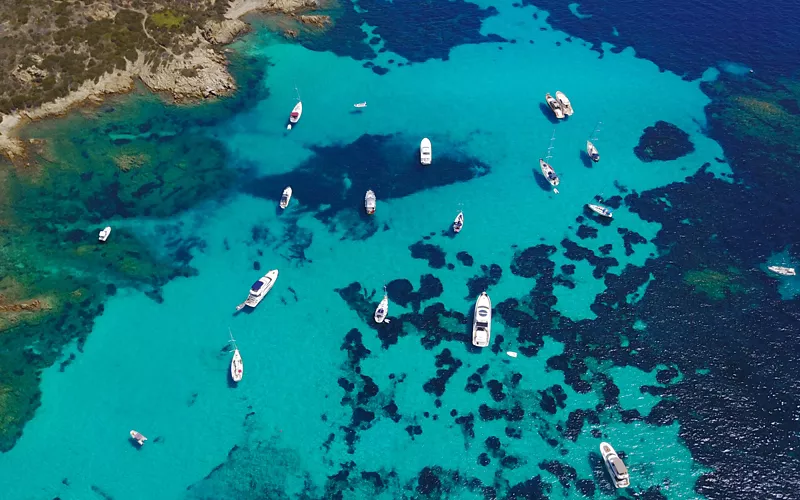 Cala Santa María, Isla de Santa María, Cerdeña