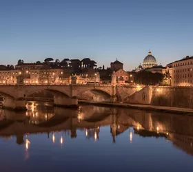 Sant'Angelo Bridge in Rome
