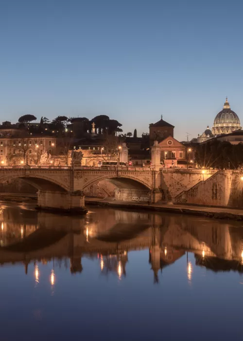 Sant'Angelo Bridge in Rome