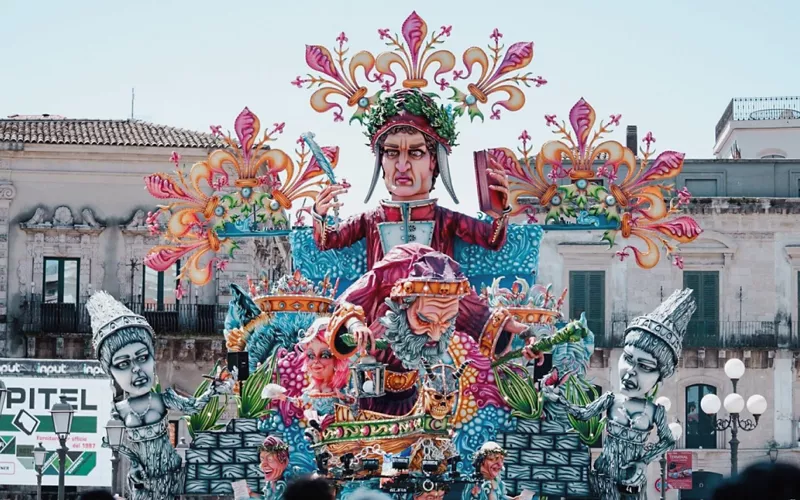 Acireale allegorical float