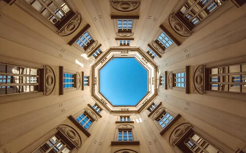 Casa Rossi und der geheime Innenhof am Corso Magenta