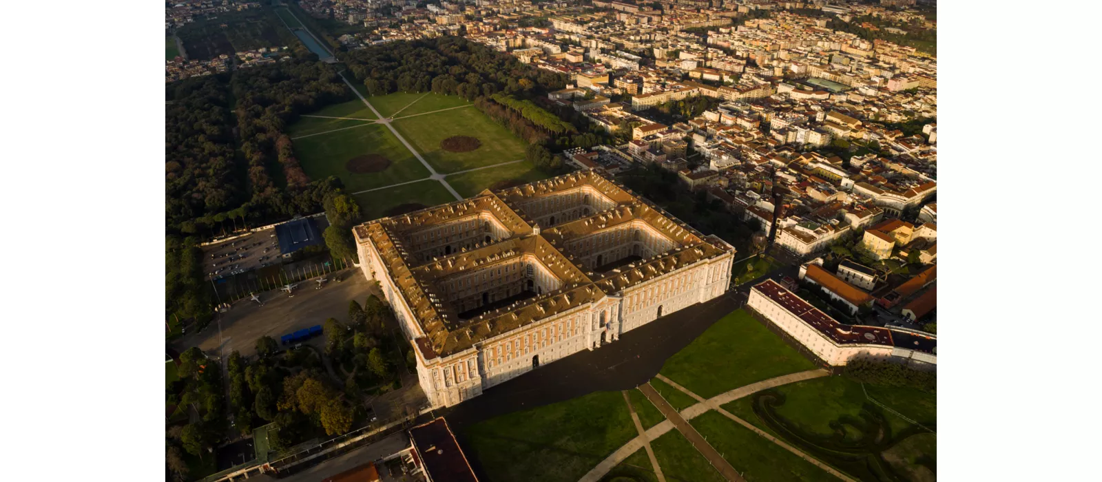 Campania felix: plains and mountains between Caserta and its surroundings