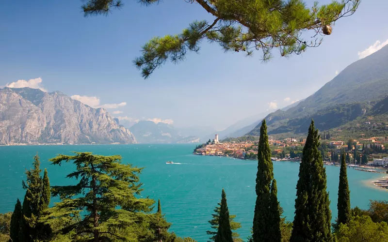 A aldeia de Cassone di Malcesine