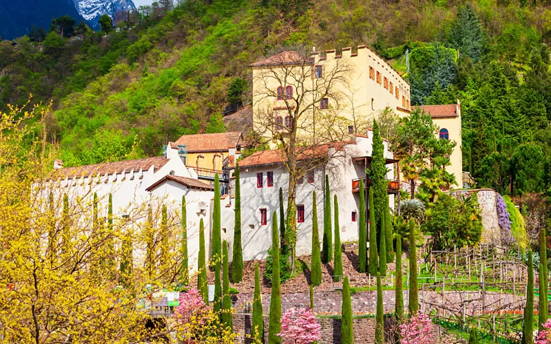 Trauttmansdorff Castle and Touriseum: the first alpine Museum of Tourism