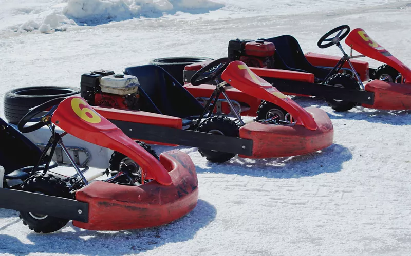 Karts sobre hielo