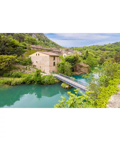 Nera River Cycle Path: cycling through forests and waterfalls