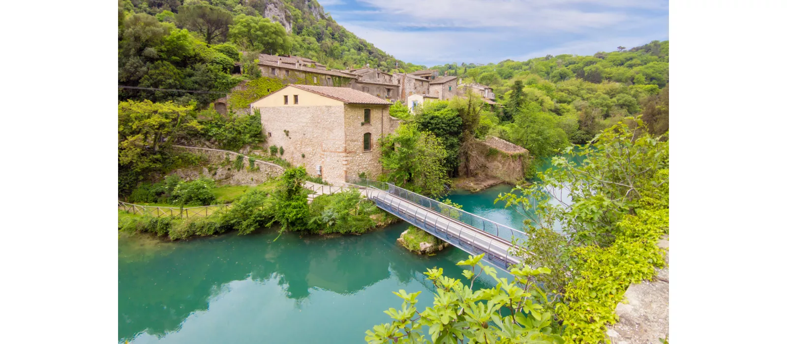 Nera River Cycle Path: cycling through forests and waterfalls