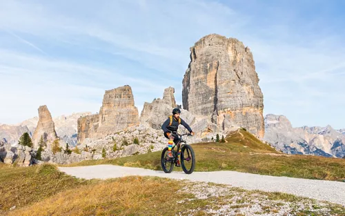 5 etapas en bicicleta en los Dolomitas del Véneto