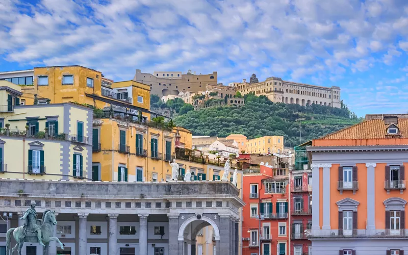 Piazza del Plebiscito in Naples