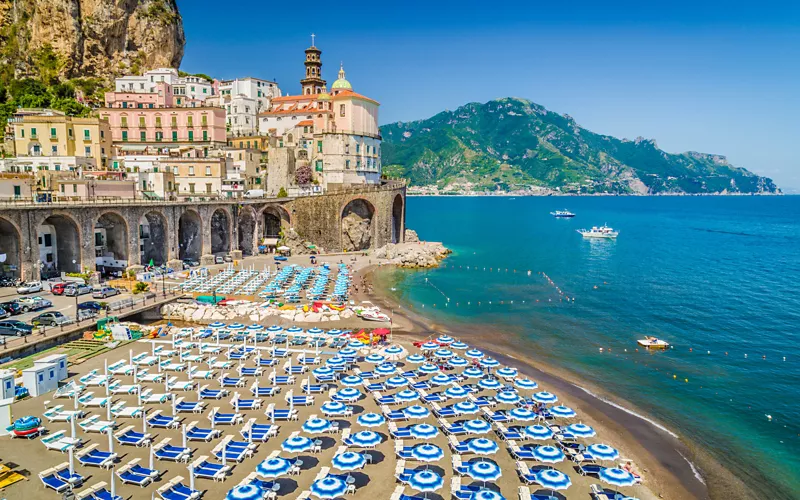 What is the Amalfi Coast and where is it located?