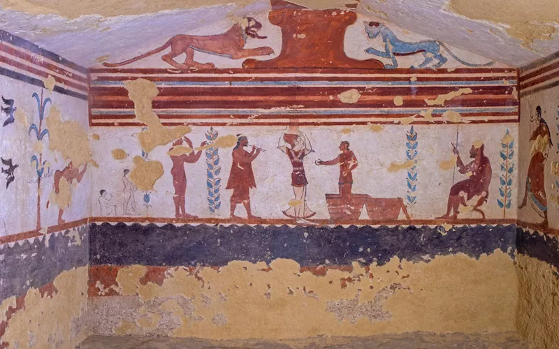 What to see at the necropolises of Tarquinia and Cerveteri