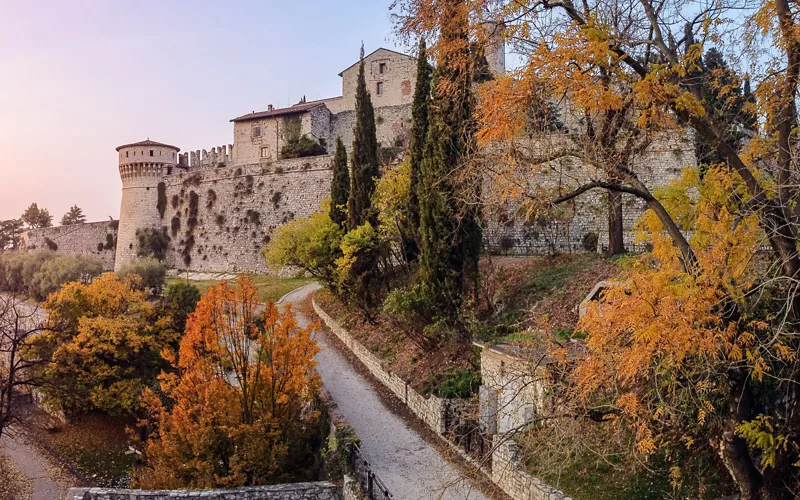 Castle of the city of Brescia