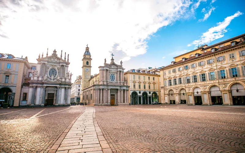 Passeggiata a piedi a Torino
