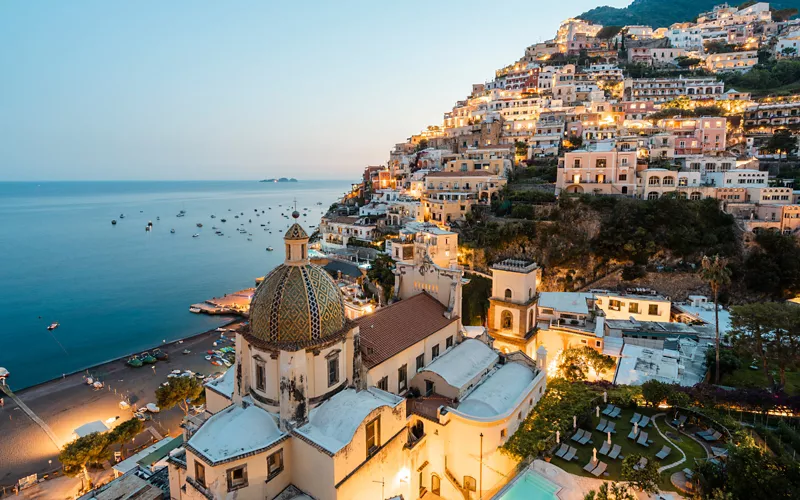 View of the Amalfi Coast