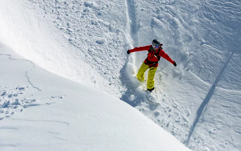 Racing down the legendary Di Prampero piste or through the Sella Nevea cross-border ski area