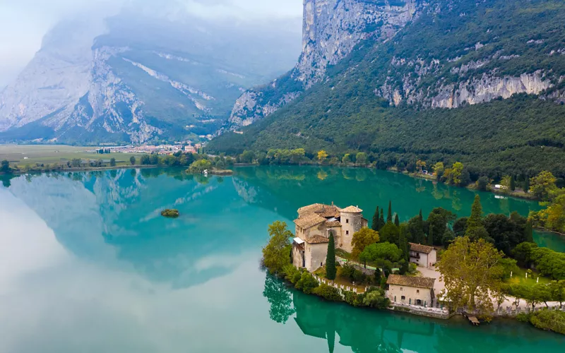 Toblino Castle in Trentino