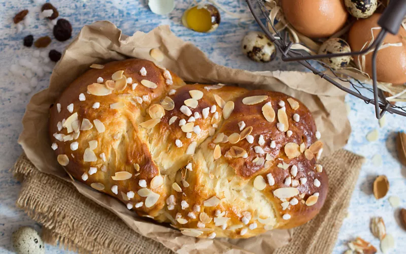 Italian Braided Easter Cake