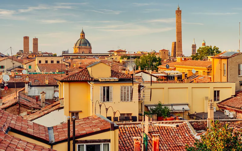 Vista su Bologna