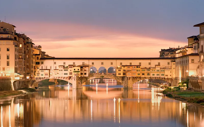 Ponte Vecchio en Florencia