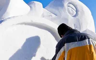 The South Tyrol Ice Sculpture Festival is the perfect excuse for a January ski holiday