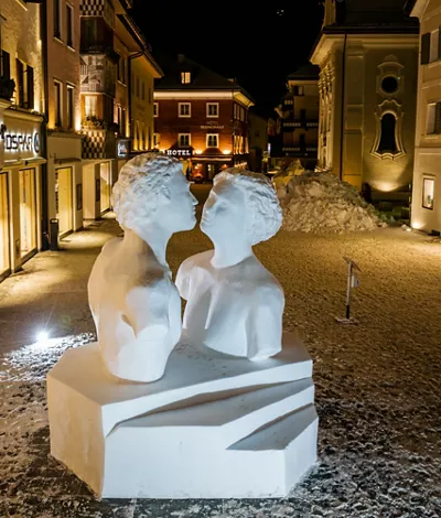 Il Festival delle Sculture di Ghiaccio in Alto Adige è la scusa per una vacanza sulla neve a gennaio