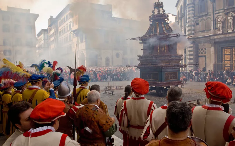 Scoppio del Carro a Firenze