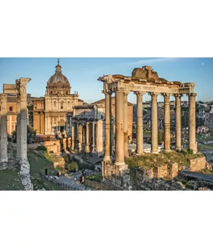 Il Foro Romano sul colle Palatino