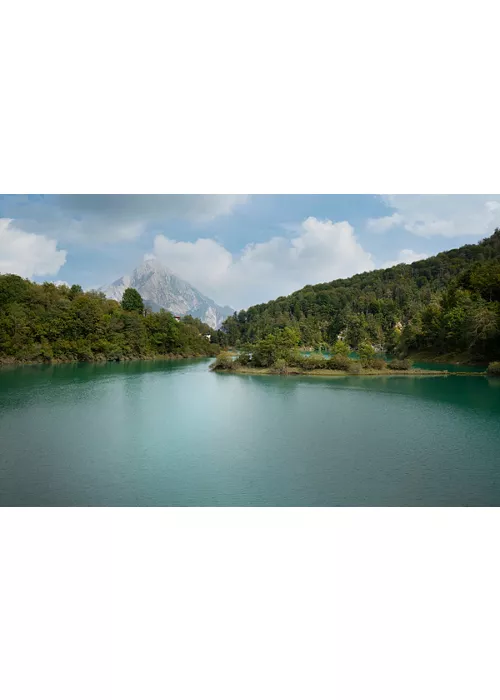 In Friuli, pools of water at high altitude