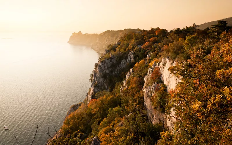 The Friulian coast, sun-kissed and windswept