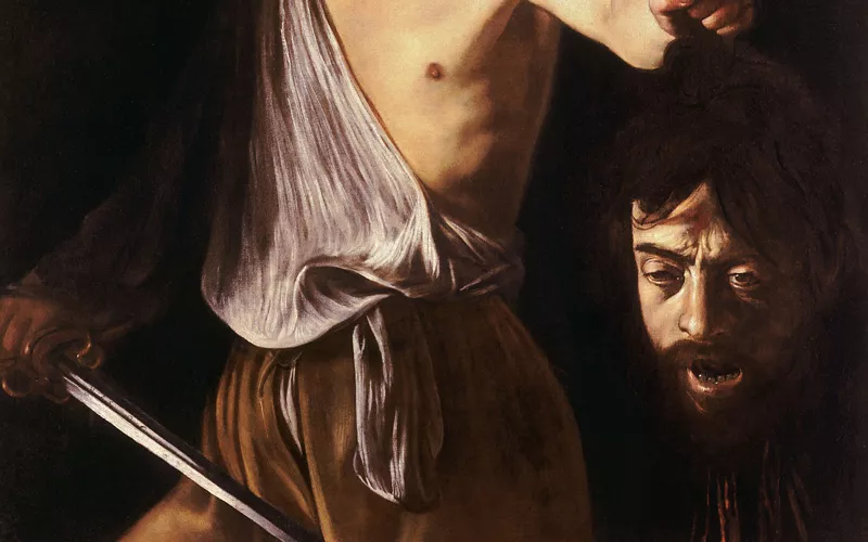 David con la cabeza de Goliat, Galería Borghese - Roma
