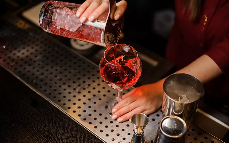 Galleria Campari: hochprozentiges Design und Werbung.