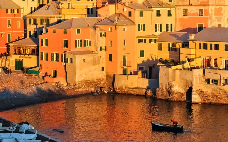 Genova, dolce un po’ salato, davanti al mare