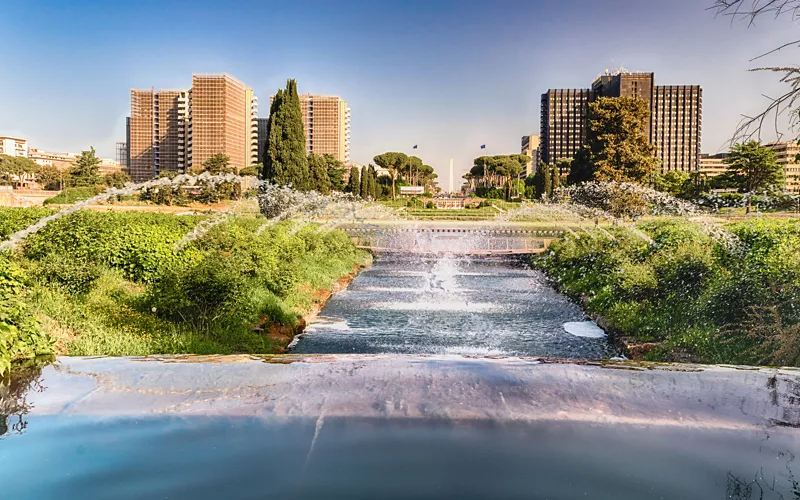 giardino cascate eur