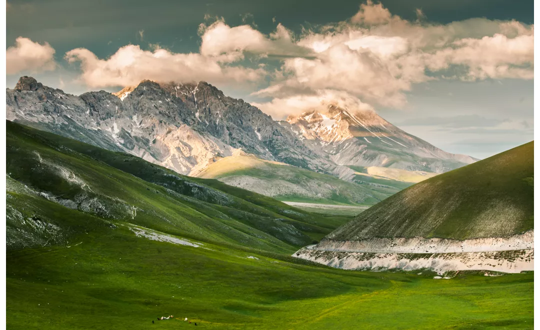 Mountains and hills in Abruzzo