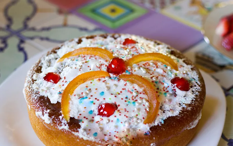 Pastiera napoletana, pastel de Pascua de Campania