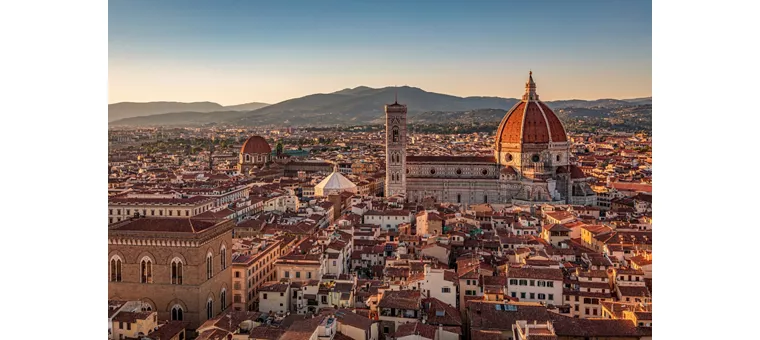 View of Florence from above