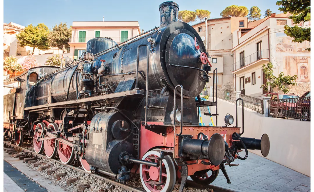 the train from sila to calabria