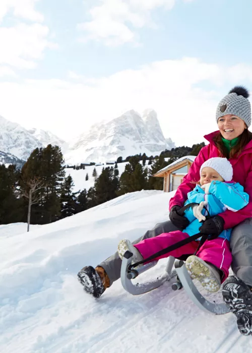 A la montaña con niños: 8 pistas de trineo en el Alto Adigio
