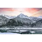 Montañas nevadas cerca de Turín