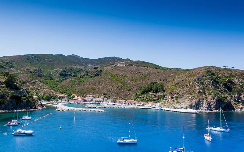 Île de Capraia, Toscane