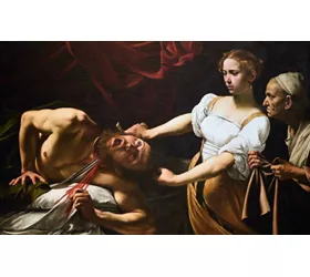 Giuditta e Oloferne, opera di Caravaggio