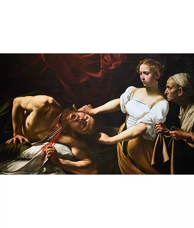 Judith y Holofernes, obra de Caravaggio