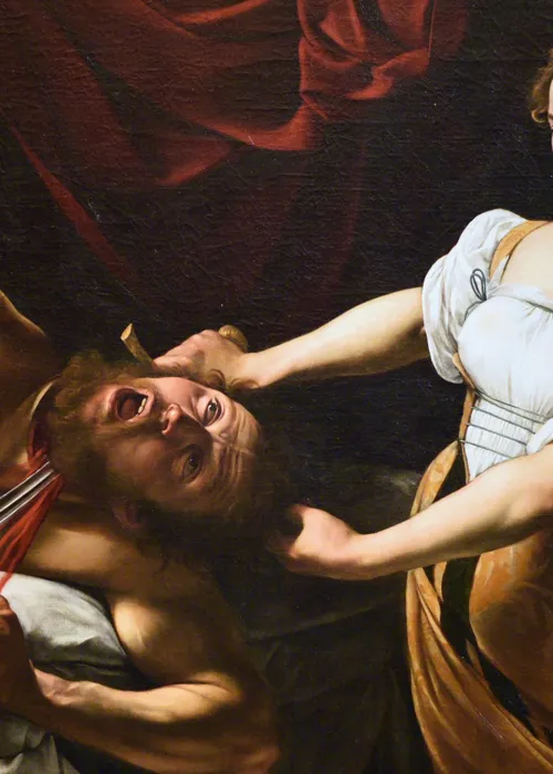 Giuditta e Oloferne, opera di Caravaggio
