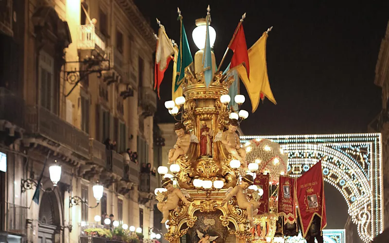 Procesión de Santa Águeda en Catania