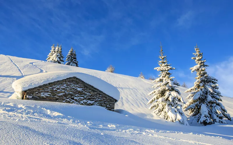 nieve en las vacaciones de orobie bergamasque