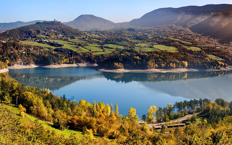 lakes of suviana brasimone