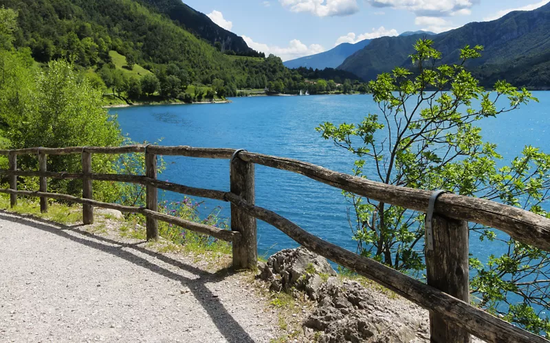 What to do at Lake Ledro: by bike