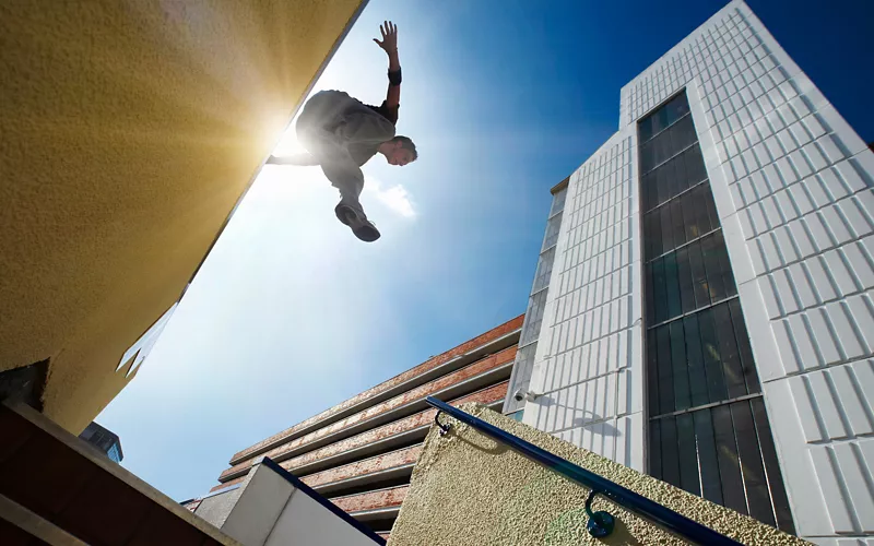 parkour metro romolo 